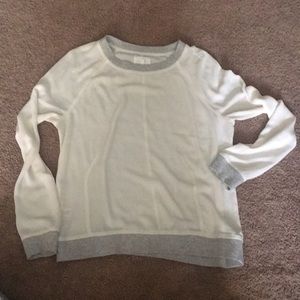 Sheer cream Lou & Grey top